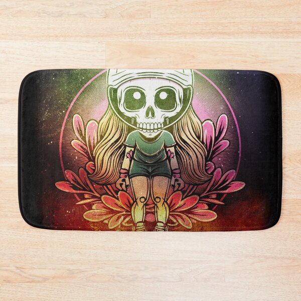 Item preview, SKULL-FACED ROLLERSKATER GIRL designed and sold by Clifford Hayes.