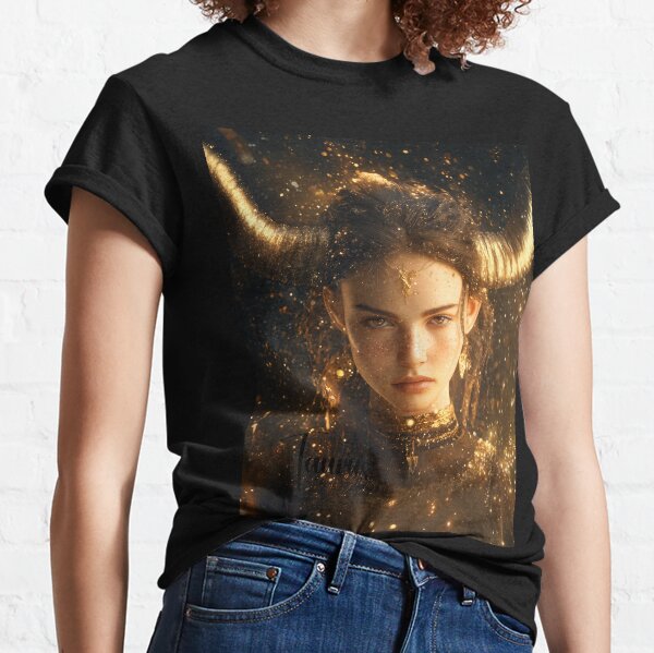 Item preview, Gilded Strength - Taurus the Bull designed and sold by Cosmicly-Inked.