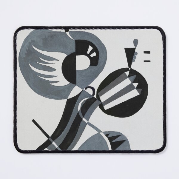 Item preview, Kandinsky inspired poster print 18 designed and sold by SHAMPAIN-ART-CO.