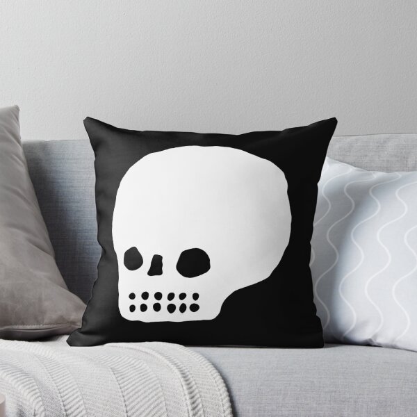 Item preview, I just want a white skull on a black background designed and sold by winterwinter.