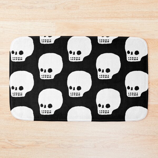 Item preview, I just want a white skull on a black background designed and sold by winterwinter.