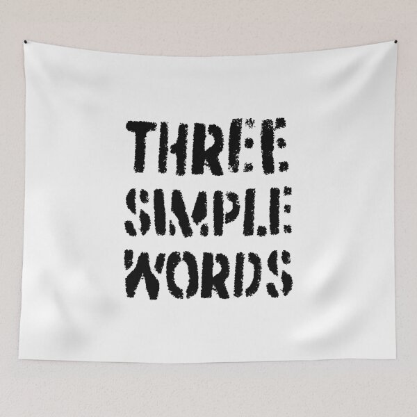 Item preview, Tres sencillas palabras de James designed and sold by Foundry88.