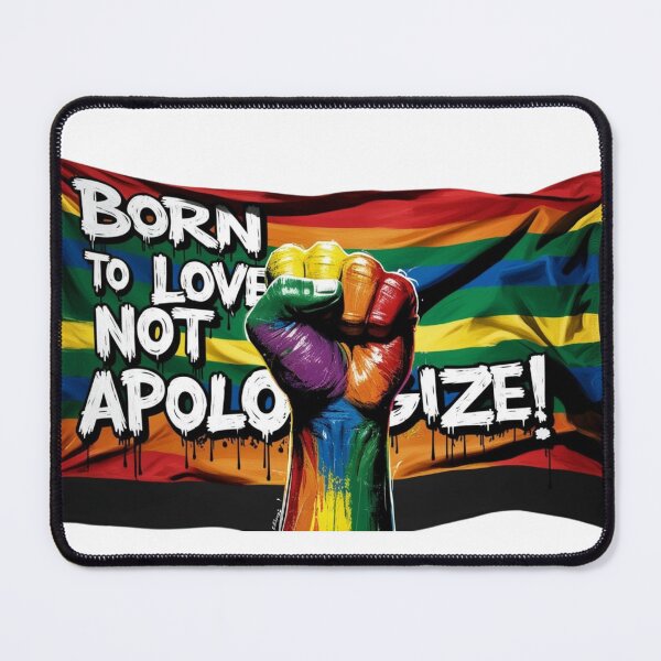 Item preview, Born to Love, Not Apologize designed and sold by StormArte.