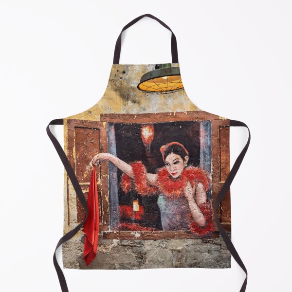 Item preview, Woman with a Red Scarf designed and sold by David Bowman.