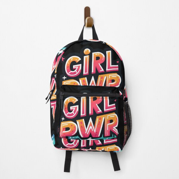 Item preview, Girl PWR Unleashing the Power of Women: A Colorful and Energetic Tribute to Feminine Strength and Determination designed and sold by All-Of-Art.