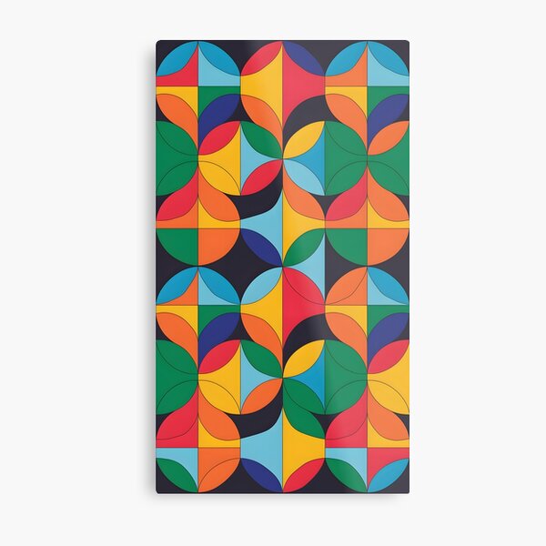Aperçu de l'œuvre Motif abstrait coloré créée et vendue par MakaltsisDesign.
