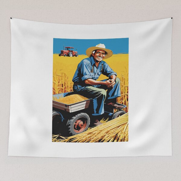 Item preview, The smiles of happiness and pride of farmers. designed and sold by Whose-sweat.