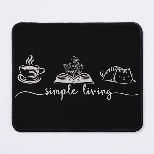 Item preview, Coffee Books Cats - Simple Living designed and sold by Primroaddesigns.