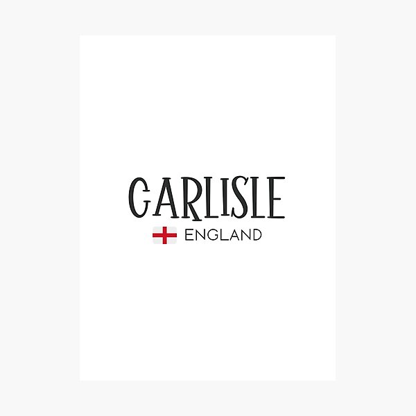 Item preview, Carlisle - England  designed and sold by StudioRedKoala.