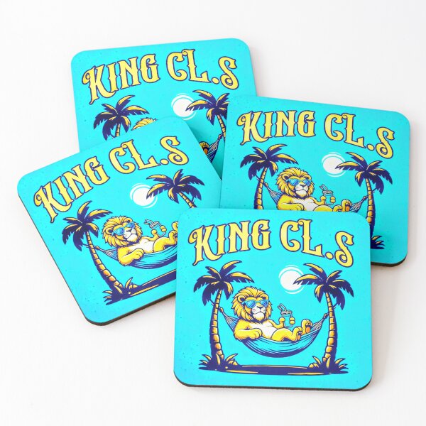 Item preview, King C.L.S Lion's Parlay | Aqua Blue | Golden Yellow | White | Black  designed and sold by Kingcls.