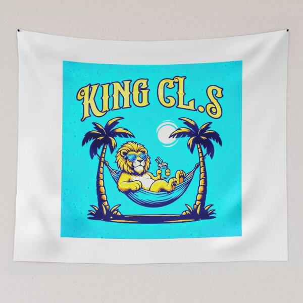 Item preview, King C.L.S Lion's Parlay | Aqua Blue | Golden Yellow | White | Black  designed and sold by Kingcls.