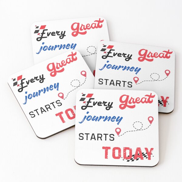 Item preview, Every great journey starts today, teachers t-shirt designed and sold by toriodesigns.