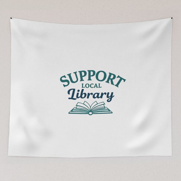 Item preview, support your local library cool best designed and sold by bukajart.