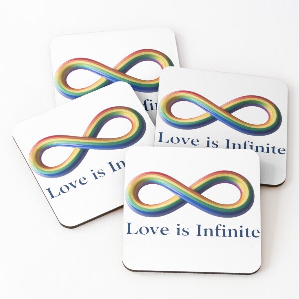 Item preview, Love Has No Limits – Infinity and Rainbow designed and sold by StormArte.