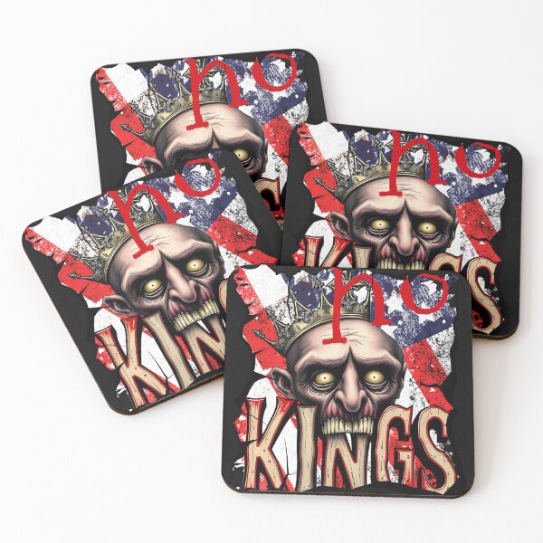 Item preview, No Kings Protest Art – Anti-Monarchy Statement designed and sold by DreamsArtwear.