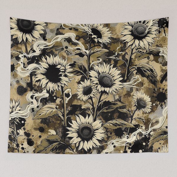 Item preview, Gothic Sunflower Grunge Art designed and sold by zzz888.