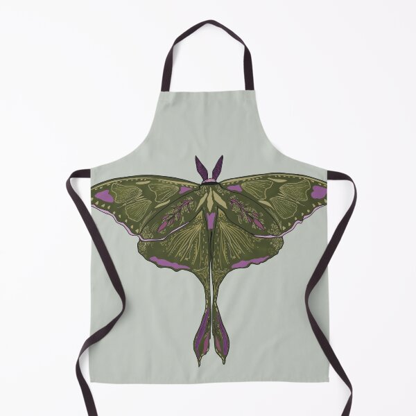 Item preview, Lunar Moth Intricate Design - Olive designed and sold by Sophie Elaina Designs.