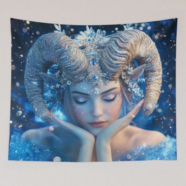Item preview, Celestial Serenity - Aries the Ram designed and sold by Cosmicly-Inked.