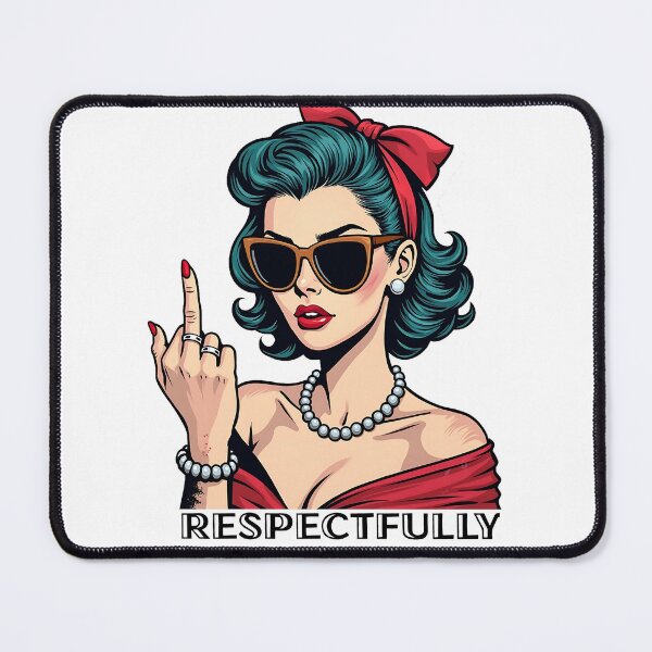 Item preview, Retro Rebel Woman – Bold & Free designed and sold by tarzbol.