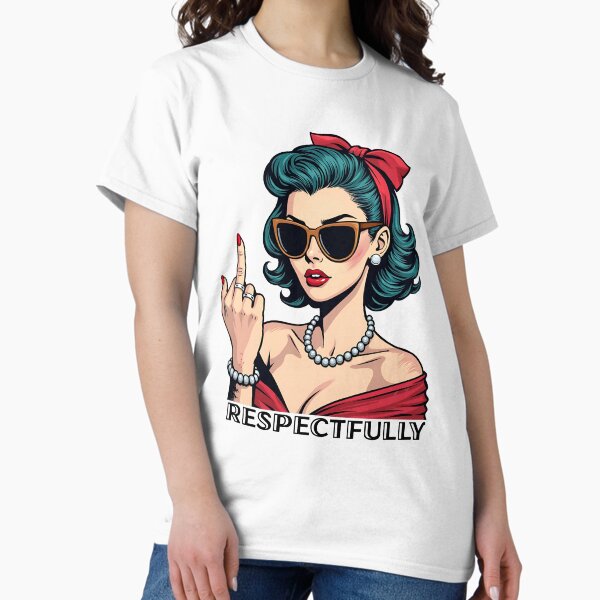 Item preview, Retro Rebel Woman – Bold & Free designed and sold by tarzbol.