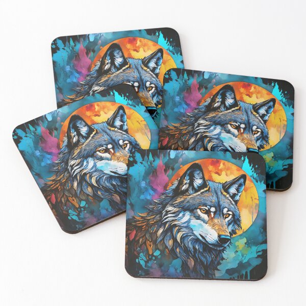 Item preview, Ink color style of Wolf designed and sold by Vulverin.