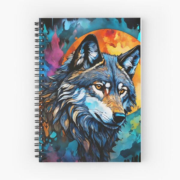 Item preview, Ink color style of Wolf designed and sold by Vulverin.