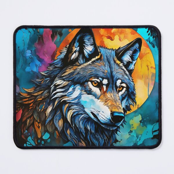 Item preview, Ink color style of Wolf designed and sold by Vulverin.