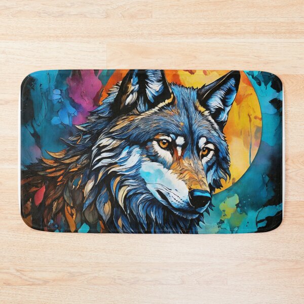 Item preview, Ink color style of Wolf designed and sold by Vulverin.