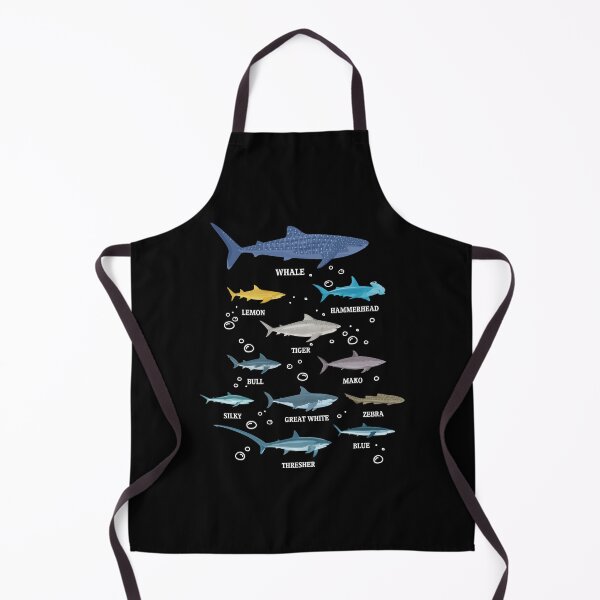 Item preview, Shark Species Shark Faces Marine Biology designed and sold by Blok45.