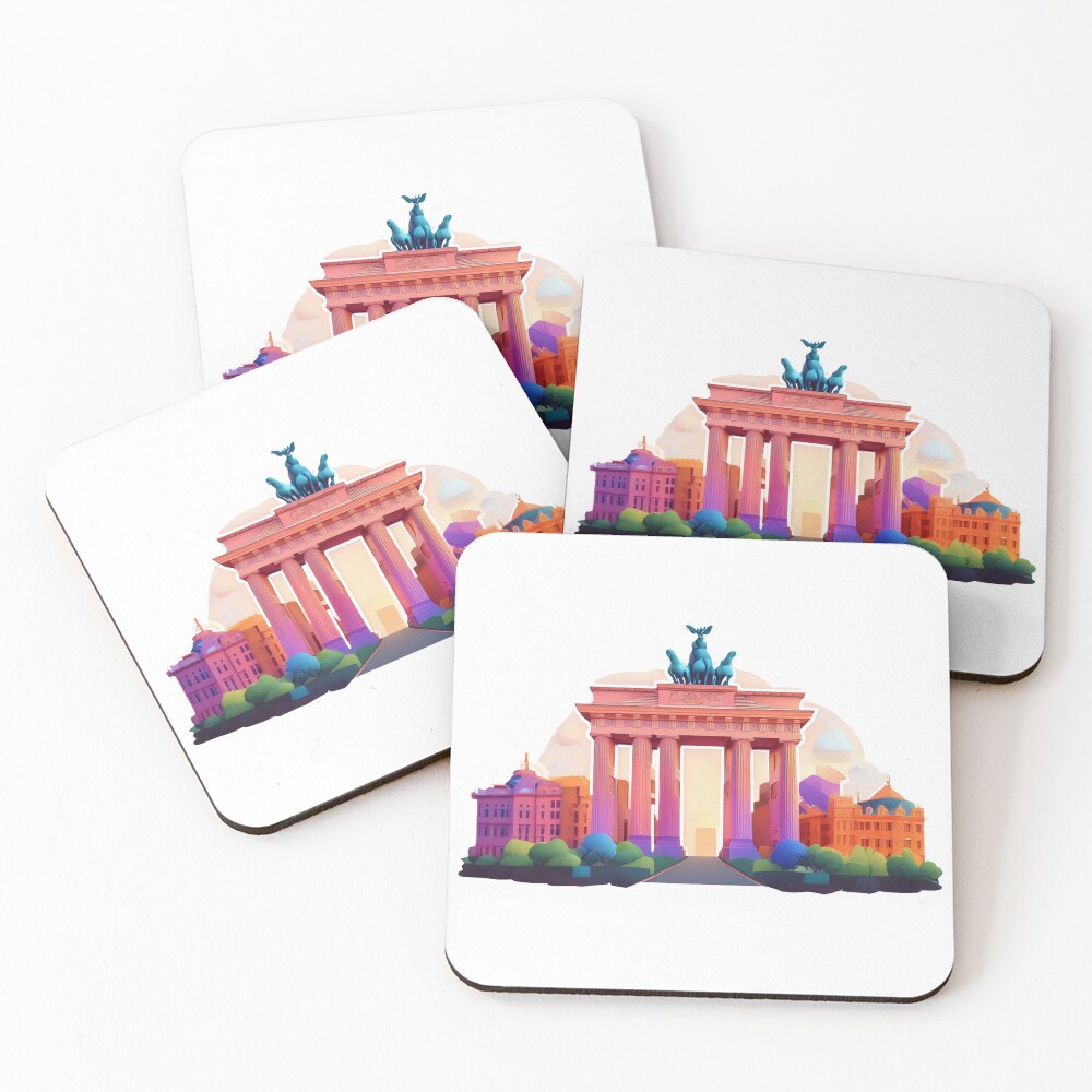 Item preview, Coasters (Set of 4) designed and sold by b00a.