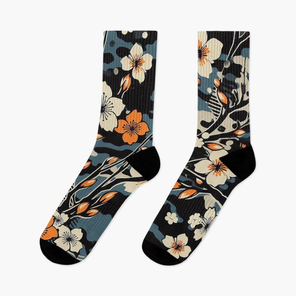 Item preview, Hand-Drawn Sakura Blossom Print designed and sold by zzz888.