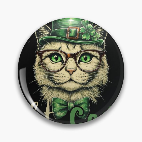 Item preview, St. Cat-Ricks Day – Purrfectly Lucky! designed and sold by DARK_NOVA.