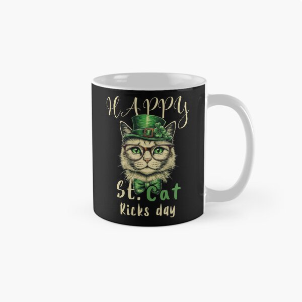 Item preview, St. Cat-Ricks Day – Purrfectly Lucky! designed and sold by DARK_NOVA.
