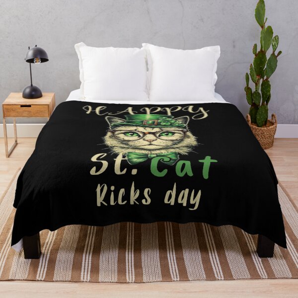 Item preview, St. Cat-Ricks Day – Purrfectly Lucky! designed and sold by DARK_NOVA.