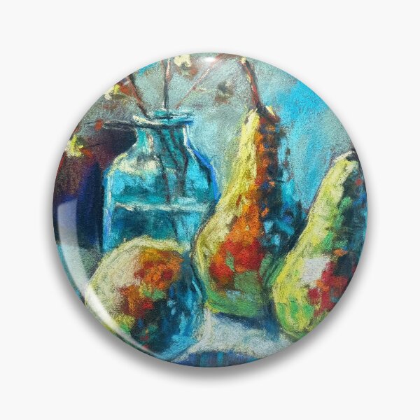 Item preview, 3 pears and a pot designed and sold by Stephanie Bouchard.