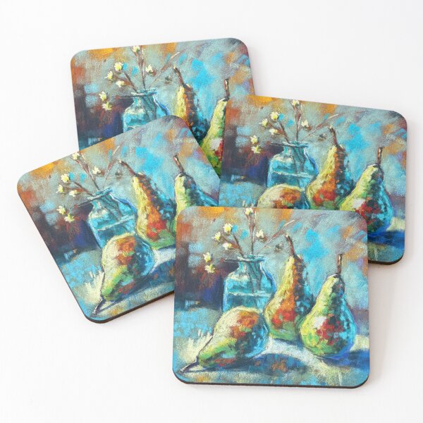 Item preview, 3 pears and a pot designed and sold by Stephanie Bouchard.