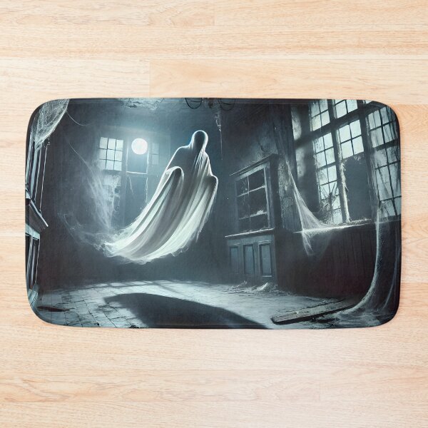 Item preview, Eerie Spectral Figure in a Haunted Room designed and sold by PandaTShirtShop.