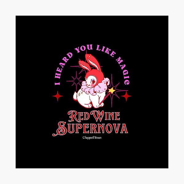 Item preview, Red Wine Supernova  designed and sold by ArtByPaulem.
