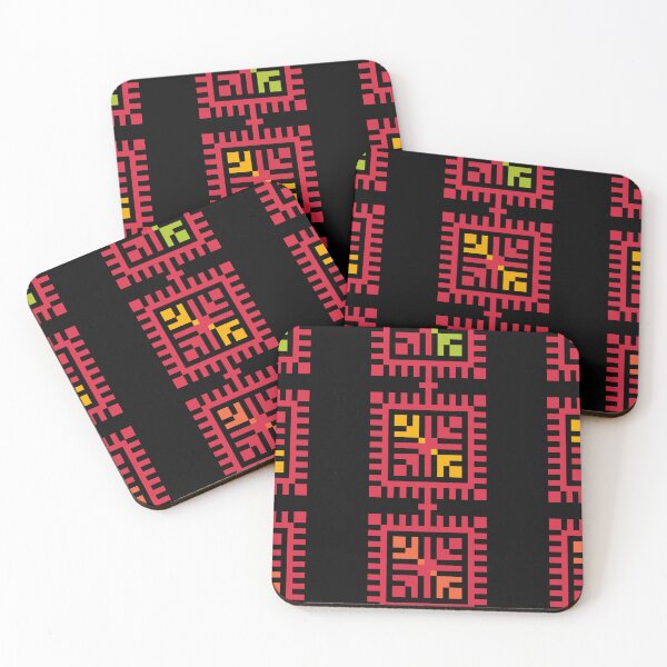 Item preview, تطريز فلسطيني، بوال | Palestinian Tatreez, Fabric, Black designed and sold by Artivism | ارتيڤيزم.