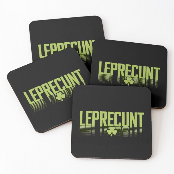 Item preview, Leprecunt - This funny gift is perfect for those with a bold sense of humor who want to stand out on St. Patrick's Day! designed and sold by ZyziowskyArt.