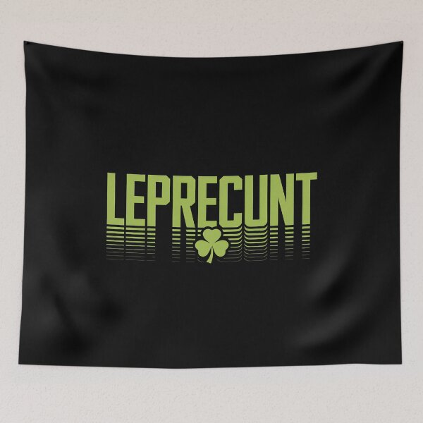 Item preview, Leprecunt - This funny gift is perfect for those with a bold sense of humor who want to stand out on St. Patrick's Day! designed and sold by ZyziowskyArt.
