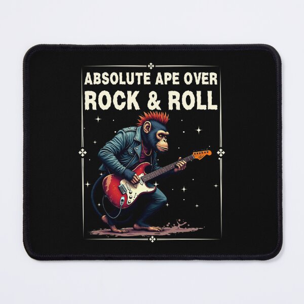 Item preview, Absolute Ape Over Rock & Roll designed and sold by Boggy62.