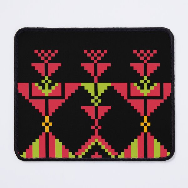 Item preview, تطريز فلسطيني، نخل وحجابات | Palestinian Tatreez, Palm Trees and Amulets, Black designed and sold by Artivism | ارتيڤيزم.