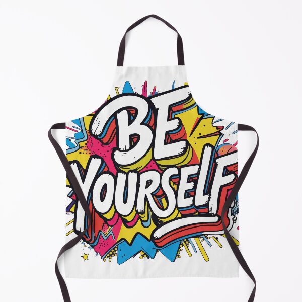 Item preview, Be Yourself – Bold Pop Art Inspirational Quote designed and sold by Moss and Moon Studio.