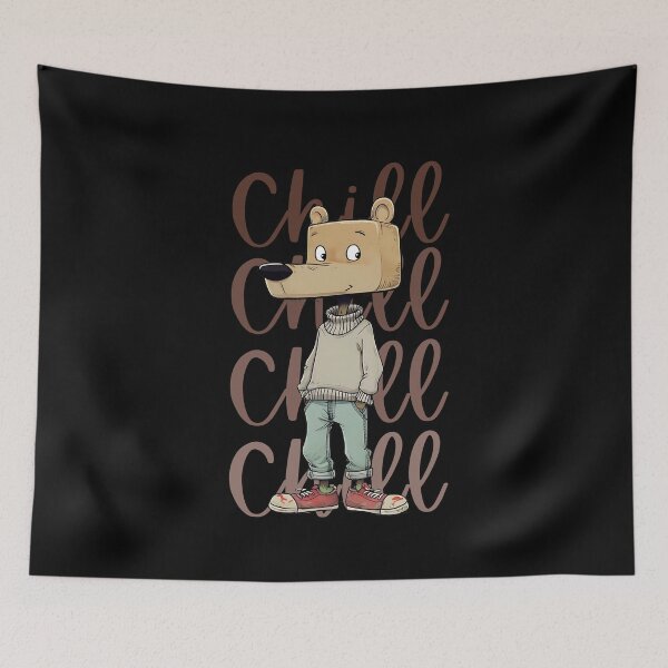 Item preview, Urban Chill – Laid-Back Bear designed and sold by DARK_NOVA.