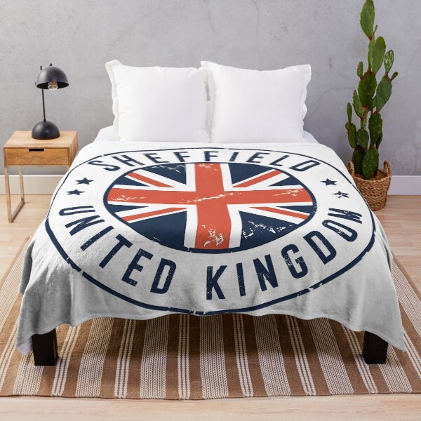 Item preview, Sheffield United Kingdom Vintage Travel Emblem designed and sold by jeshands.