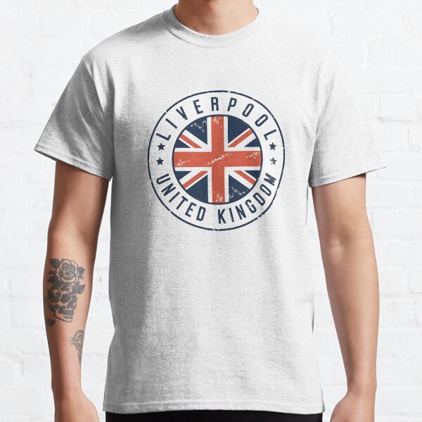 Item preview, Liverpool United Kingdom Vintage Travel Emblem designed and sold by jeshands.