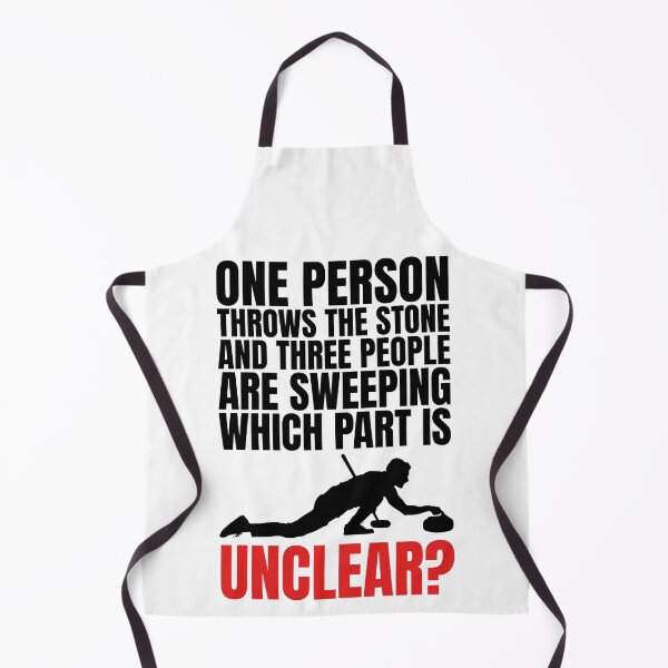 Item preview, Curling Explained Funny Sports Quote designed and sold by Dago345.