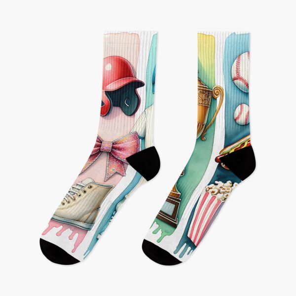 Item preview, Baseball Aesthetic, Baseball Girl, Retro Baseball, Baseball Mom, Children Baseball, Kids Baseball, Game Day, Watercolor Design designed and sold by matchakpop.