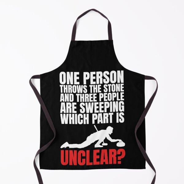 Item preview, Curling Explained Funny Sports Quote designed and sold by Dago345.